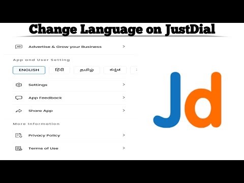 How to Change Language in Justdial App | Simple Step by Step Guide