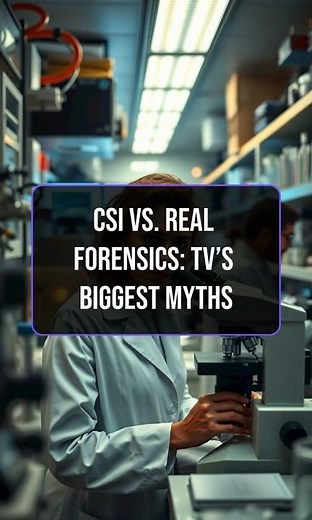 CSI vs Real Forensics: TV’s Biggest Myths