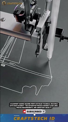 Blueprint Printing Machine in Action | Architectural Drawing Production #machine #automobile