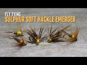 Tying the Sulphur Soft Hackle Emerger, Fish this Fly Wet or Dry!