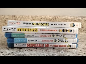 My Despicable Me & Minions DVD and Blu-ray Collection
