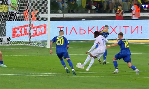Ukraine - France : Michael Olise proche du doublé ! - Matchs internationaux de préparation | TF1+