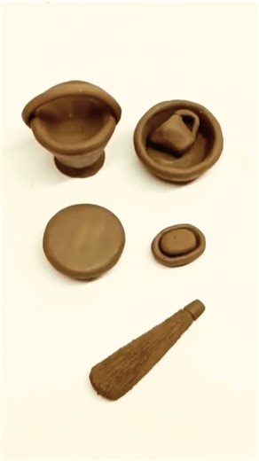 trending clay craft mini bathroom set.🌲🌹 #clay #shortvideos #viral #art #diy #viralvideos #trending