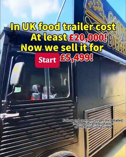 UK street food startup owners, stop overpaying for electric catering vehicles #foodtruck#siristar