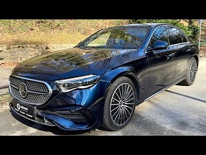 New MERCEDES E-CLASS 2024 - FIRST LOOK & visual REVIEW (AMG Line, E 220 d)