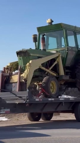 Trying The Old Tractor!