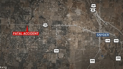 Two killed in Scurry County crash, two more sent to hospital with serious injuries