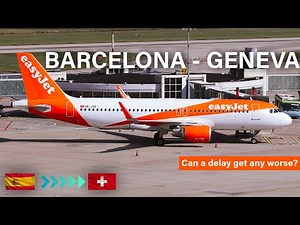 Easyjet (ECONOMY) | A320 | Barcelona BCN - Geneva GVA || 4K Trip report/Retrospect