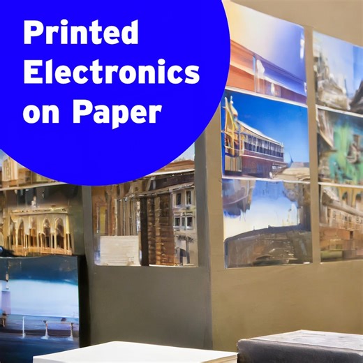 19 reactions | Printed Electronics on Paper : A groundbreaking achievement as the TU Chemnitz's Institute for Print and Media Technology transitions electronic printing onto paper rolls. Speakers are printed for interactive picture books, producing sound when pages are turned. This project has received approximately 1.4 million euros in funding over three years from the German Federal Ministry of Education and Research.  | drupa | Facebook