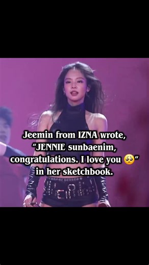 Jeemin's Heartfelt Message to Jennie from BLACKPINK
