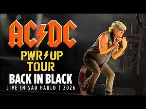 AC/DC | Back In Black | Live in São Paulo 2026 | 4K Video