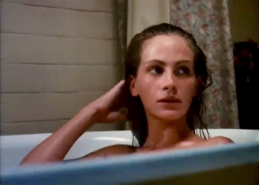 Sleeping with the Enemy (1991). In episodes 297, 298, and 302 of the We Don't Wanna Grow Up podcast, we share a list of Favorite 90s Thrillers, as voted on by our listeners/followers! You can listen everywhere podcasts are available! | We Don't Wanna Grow Up Podcast