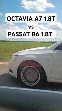 OCTAVIA A7 1.8T STAGE 2 260hp vs PASSAT B6 1.8T STAGE 3 260hp RACE #autotourn #octaviaa7 #passat