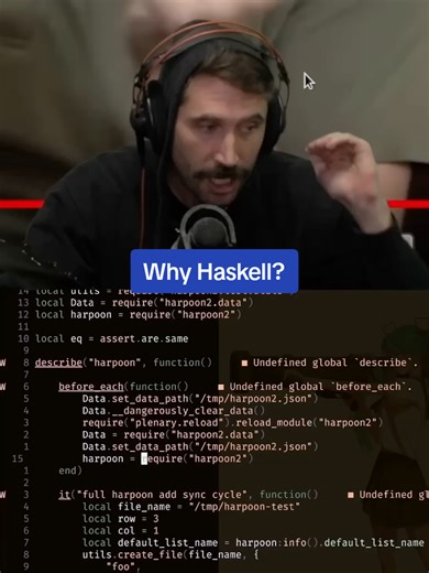 Why Haskell? #softwareengineer #python #software #developer #programming