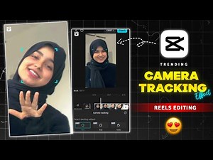 Capcut Camera Tracking Video Editing | Face Tracking Video Editing in Capcut | Dance Body Tracking
