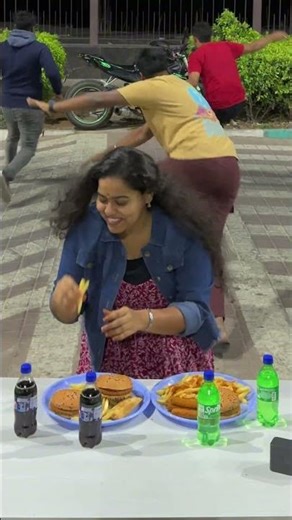 Eat and Run Challenge..🤣😂 #viral #trending #funny #comedy