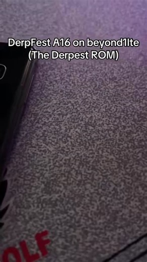 techzerx on Instagram: "Derpfest android 16 custom rom running on s10 #fyp #techtok #android #developer #code"