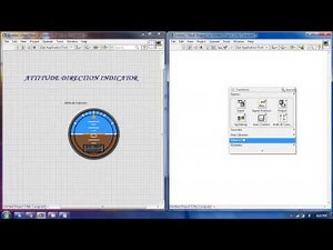Attitude Director Indicator - Labview - ADI