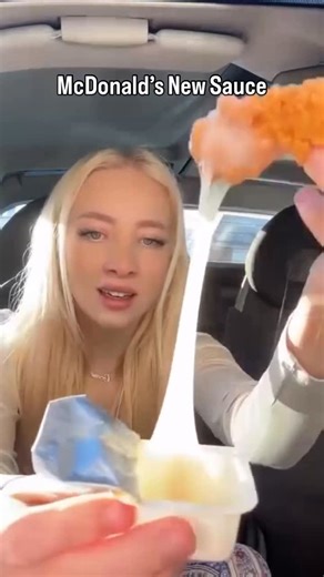 Esa Fung on Instagram: "Would you try mcd’s new homemade sauce? 😂 . . . #mcdonalds #reels #trendingreels #fyp #stitch"