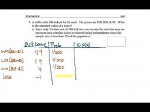 5.2 - part 4 - Expected Value Examples