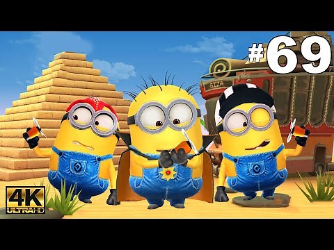 Minion rush Vampire, Starfish minion n Referee minion at The Pyramids | LEVEL 336-339 Ep 69 | UHD 4K