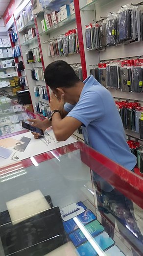 Mobile Accessories Shopping Experience in Retail Store