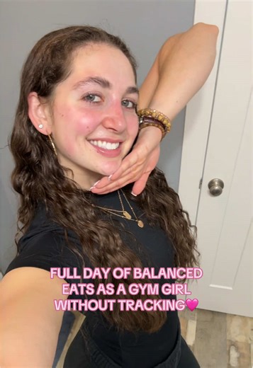 Balanced Gym Girl Meal Plan Without Tracking