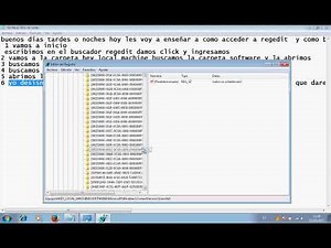 tutorial borrar registros regedit