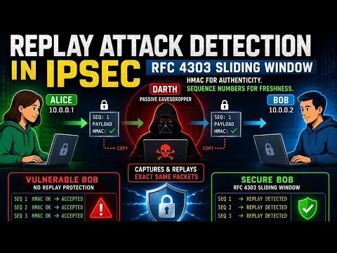 Replay Attack Detection in IPSec