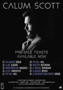 11K views · 540 reactions | TICKET NEWS!!!  SO..If you've pre-ordered my album via my official store, you should have received a special email containing your pre-sale codes which are live... NOW!!!  #GOGOGO | Calum Scott | Facebook