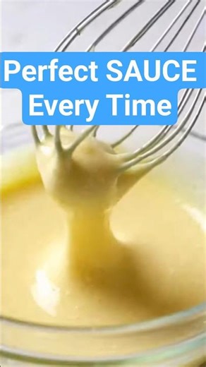 Perfect SAUCE Every Time - Emulsion Science 101! Never Breaks! #Emulsion#FoodScience #CookingScience