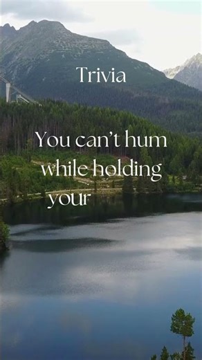 The Humming Nose Challenge #trivia #quotes #youtubeshorts #facts #motivation #astrology #didyouknow