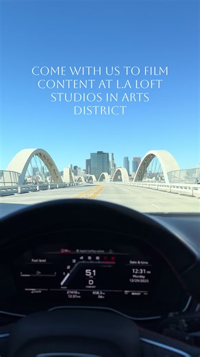 Come With Us To Film Content At L.A Loft Studios in Arts District, DTLA. . . Step By Step How to Access Our Studio. . . #losangelesphotoshootlocation #laloftstudio #creativespace #laphotographer