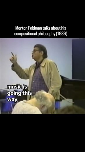 Fex Audio on Instagram: "Morton Feldman was an American composer. A major figure in 20th-century classical music, Feldman was a pioneer of indeterminacy in music, a development associated with the experimental New York School of composers also including John Cage, Christian Wolff, and Earle Brown. Feldman's works are characterized by notational innovations that he developed to create his characteristic sound: rhythms that seem to be free and floating, pitch shadings that seem softly unfocused, a