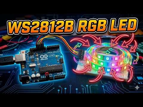 Lesson 33 – WS2812B Addressable RGB LED Strip