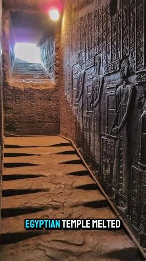 Melted Steps in ancient Egyptian Temple of Hathor at Dendera!! #egypthistory #history #pyramid#egypt