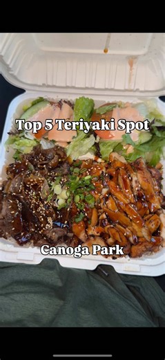 POV: It’s Your Day Off and You’re Around Canoga Park Area . 📍21315 Saticoy St Canoga Park 🎥 Bowl & Burger ☎️ (818) 347-0776 #SanfernandoValleyEats #Teriyaki #CanogaPark