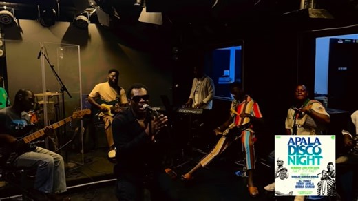 Terry Apala on Instagram: "Catch us LIVE tomorrow, 4th January 2026, at La Madison Place. Come experience Apala Fusion at the Apala Disco Night. SEE YOU THERE ❤️🪘"