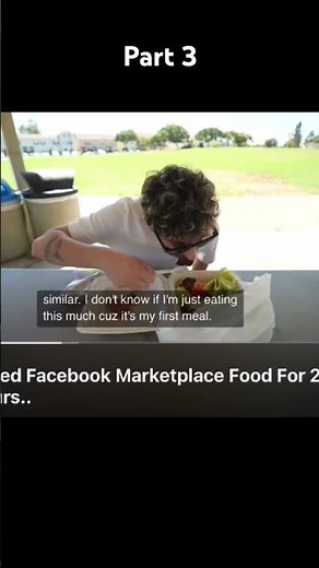 I tried facebook marketplace food for 24 hours by faze rug part 3