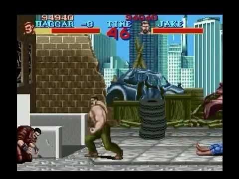 Final Fight (SNES) - Longplay - Haggar - Hardest Difficulty