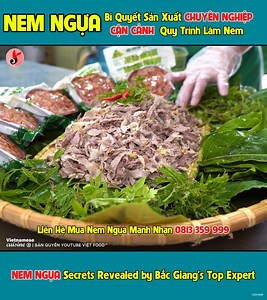 Cách Làm Nem Ngựa Rất Chuyên Nghiệp ► ĐC: Nem Ngựa Mạnh Nhạn Phố Mai Sưu - Trường Sơn - Lục Nam - Bắc Giang ☼ Chào mừng bạn đến với kênh Việt Food ☼ → Đăng ký ngay để theo dõi những Clip mới nhất 💖 Cùng tôi - Bạn sẽ có những trải nghiệm thú vị. -------------------------------- ► Email: Thangvu86.bg@gmail.com Điện thoại | Zalo 0987 807 666 © Bản quyền thuộc về Vũ Thắng - Việt Food © Copyright by Việt Food ► Do not Reup #VIETFOOD #DULICH #AMTHUC #VANHOA | Việt Food