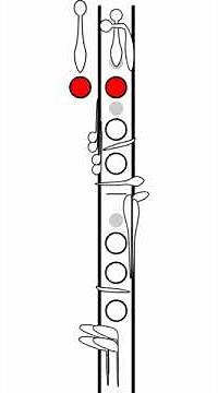 How to play My Heart Will Go On on the clarinet | Clarinet Play Along #shorts