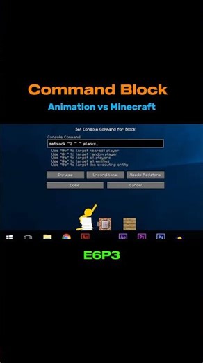 Command Block E6P3 | Animation vs Minecraft | #minecraft #animation @alanbecker⁩