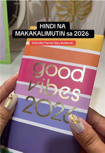 2026 Mini Planner Diary for Your New Plans