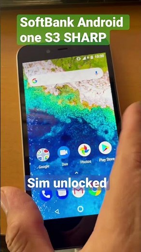 SoftBank Sharp android one s3 sim unlock