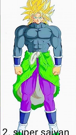 all broly form's in dragon ball #broly #dragonball #broly