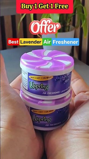 Uspring Air Freshener With Lavender Fragrance Review
