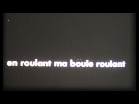 16mm Film Castle Films Sing-A-Long En Roulent Ma Boule b&w sound 2nd of 4 songs