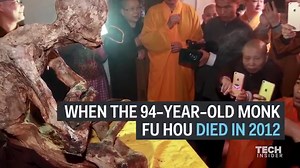 4.7M views · 8K shares | A Chinese monk was mummified in a jar and then covered in gold leaf. | Insider Tech | Facebook