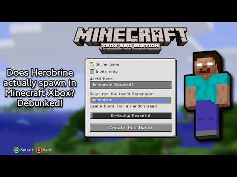 Does The Herobrine Seed Work In Minecraft Xbox? (Debunked)